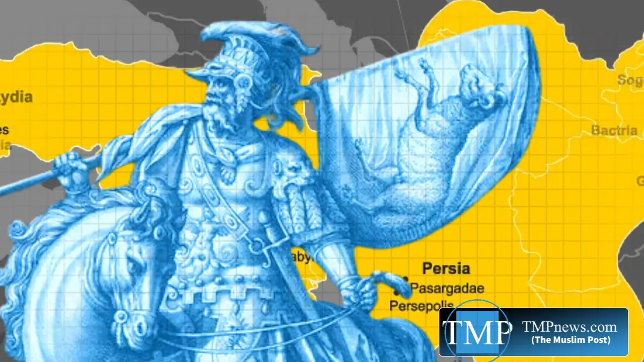 Image Created by the TMP Staff showing Cyrus the Great
