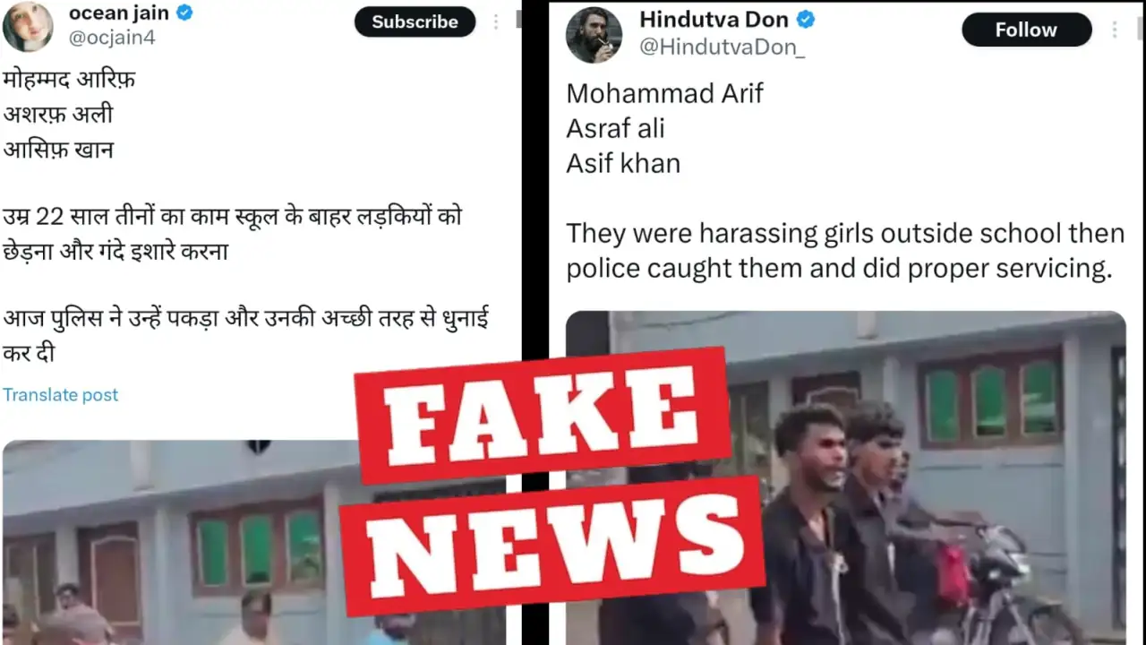Screenshots of several right-wing accounts that allegedly misrepresented the news to benefit a particular political party.
