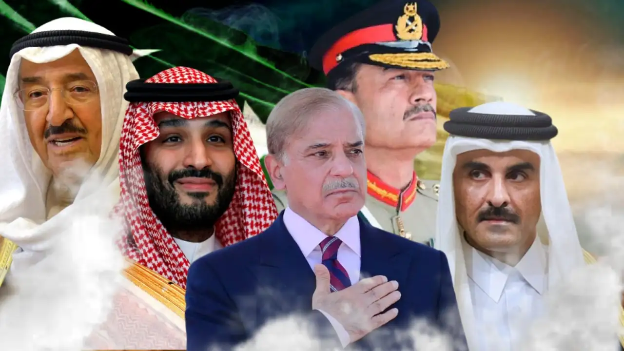 Image created by the TMP Staff showing Pakistan's rising influence in the Middle East.
