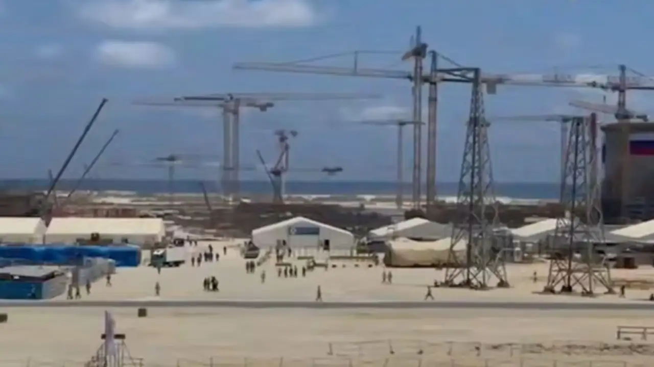 Construction of El Dabaa Nuclear Power Plant.