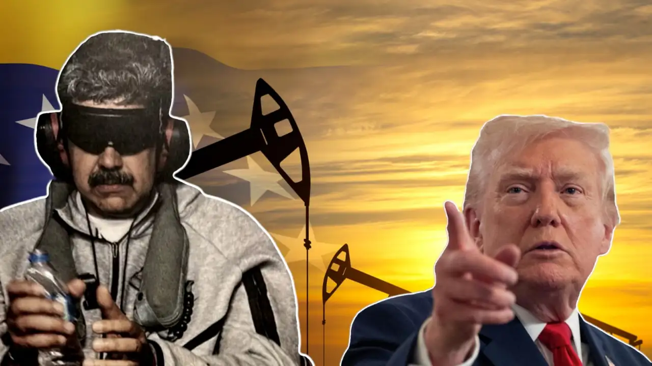 Image Created by the TMP Staff showing US President Donald Trump and Former Venezuelan President Nicolas maduro